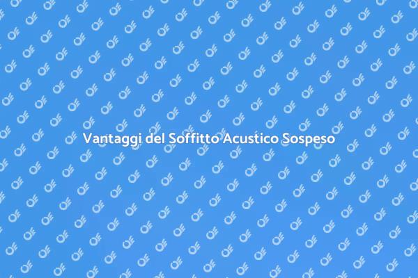 Soffitto Acustico: Comfort e Design