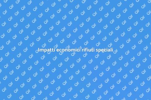 Valutazione economica rifiuti speciali