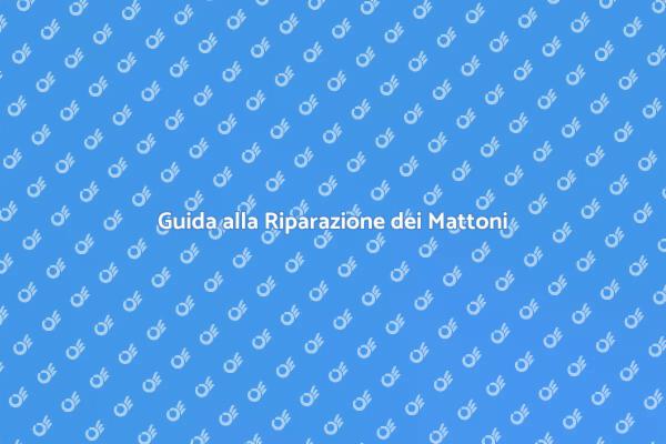 Rinnova i Tuoi Rivestimenti in Mattoni