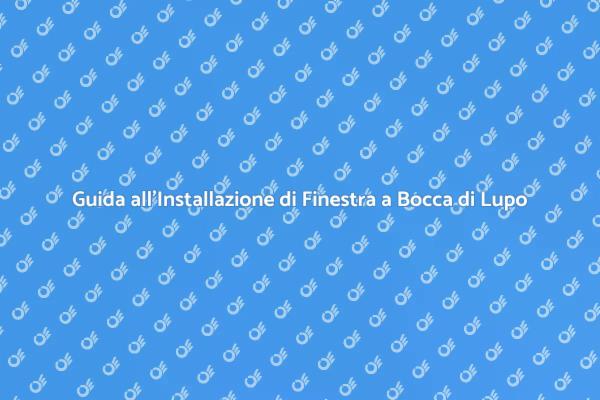 Massimizza la Luce con Finestra a Bocca di Lupo