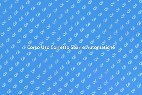 Formazione Uso Sbarre Automatiche