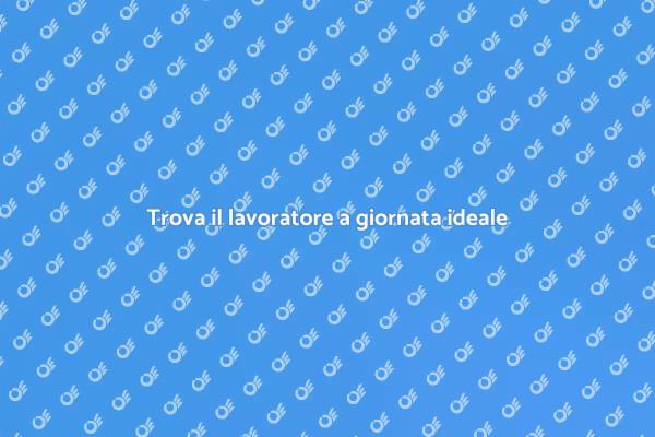 Lavoratore a giornata: il tuo miglior alleato