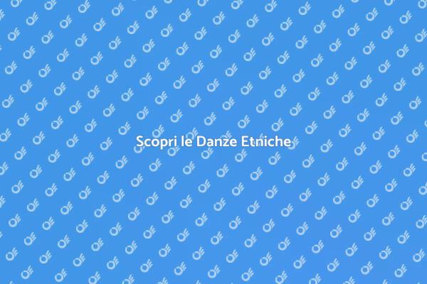 Danze Etniche: Un Corso Unico