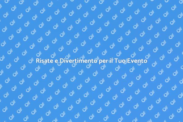 Intrattenimento Unico con un Comico