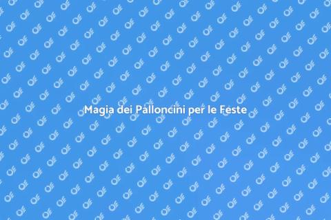 Artista di Palloncini: Magia per Eventi