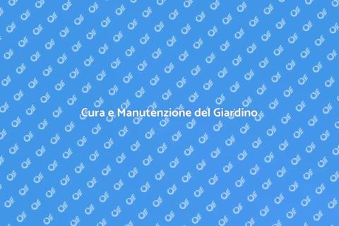 Manutenzione Periodica del Giardino