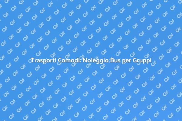 Noleggio Bus: Soluzioni Flessibili e Comode