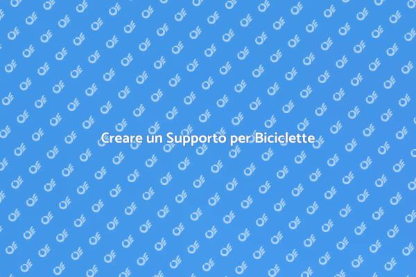 Supporto per Biciclette: Design e Praticità