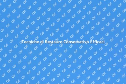 Restauro Conservativo: L'Arte di Conservare