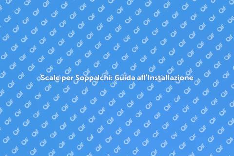 Scale per Soppalchi: Installazione Facile