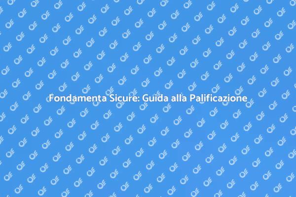 Stabilità Garantita: La Palificazione