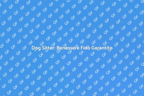 Dog Sitter Esperto in Terapia Comportamentale