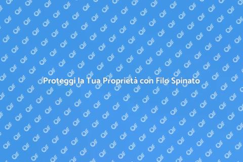 Recinto di Filo Spinato: Sicurezza Efficace