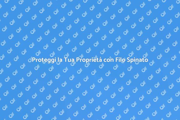 Recinto di Filo Spinato: Protezione Efficace