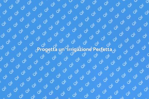 Irrigazione Efficace per Aree Verdi