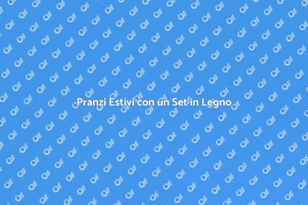Crea Momenti Speciali all'Aperto