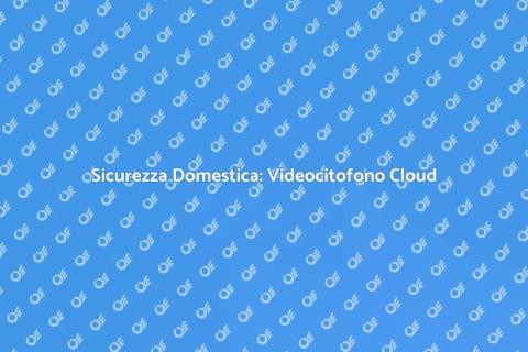 Videocitofono Wireless per Sicurezza