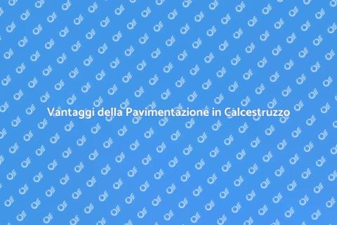 Pavimentazione Esterna in Calcestruzzo