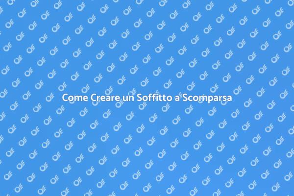 Soffitto a Scomparsa: Eleganza e Funzionalità