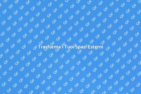 Progettazione Spazi Esterni Creativi