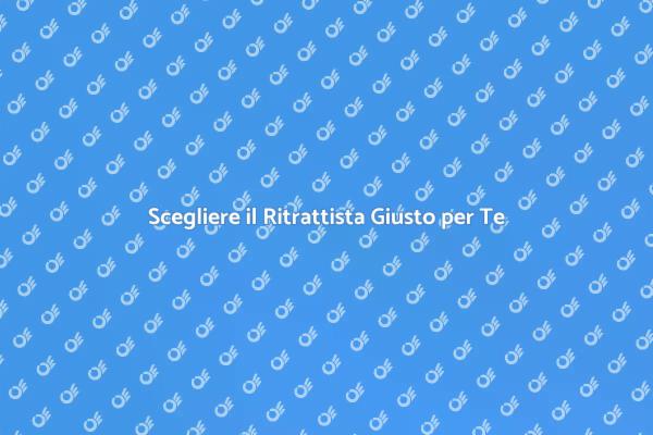 Il Ritrattista Ideale per Ogni Evento
