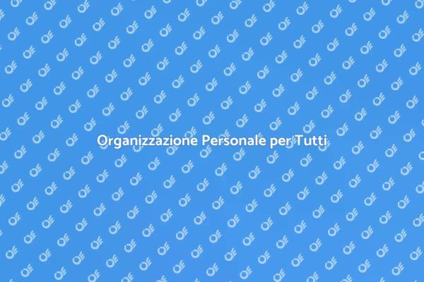 Rendi la Tua Vita Più Ordinata