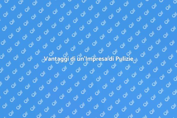 Magia dell'Igiene con un'Impresa di Pulizie