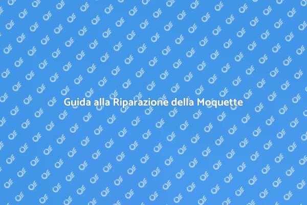 Come Riparare la Moquette Danneggiata