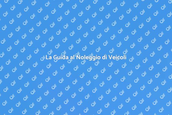 Noleggio Veicoli Commerciali: Vantaggi
