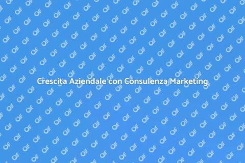 Consulenza Marketing per la Crescita