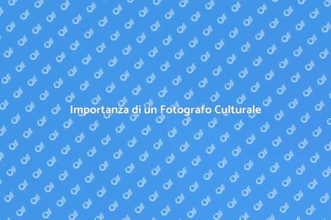 Fotografo per Eventi Culturali