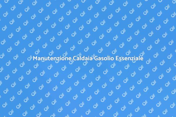 Caldaia Gasolio: Verifica e Manutenzione