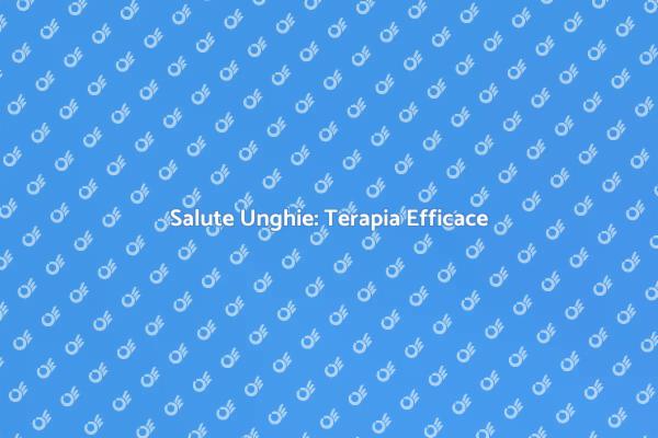 Ipercrescenza Ungueale: Scopri la Terapia