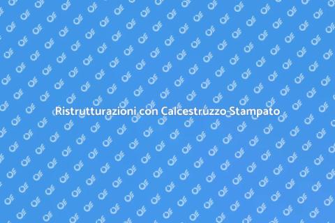 Pavimentazioni in Calcestruzzo Stampato