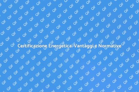 Certificazione Energetica Edificio Residenziale