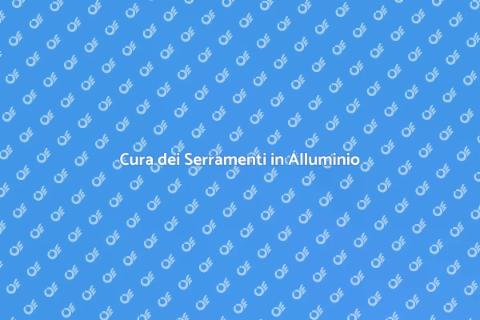 Manutenzione Serramenti in Alluminio