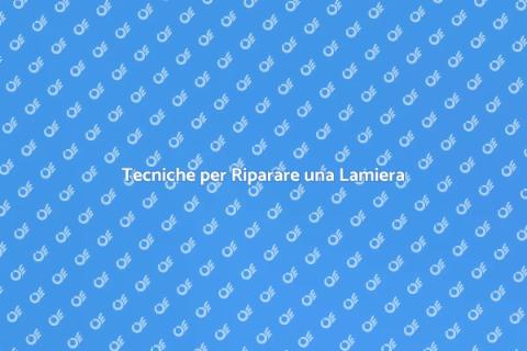 Riparare una Lamiera in Casa