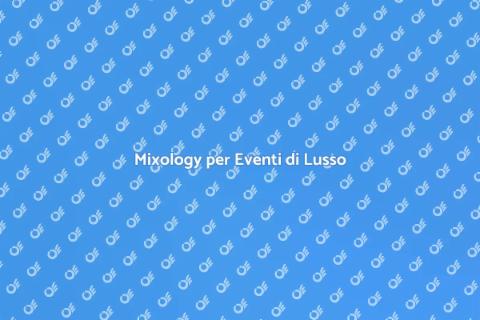Servizio Barman per Eventi di Lusso