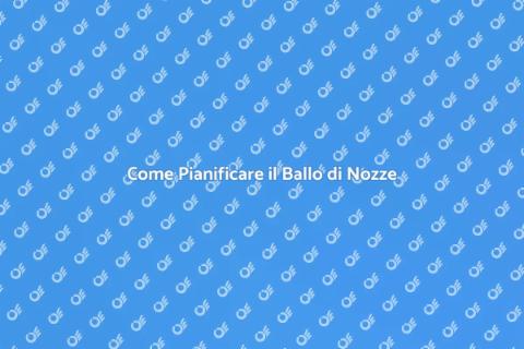 Prepararsi al Ballo di Nozze