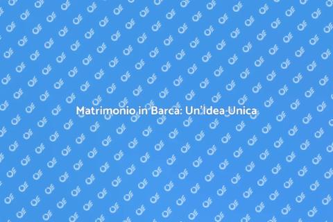 Noleggiare Barca per Matrimoni