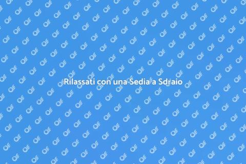 Sedia a Sdraio da Terrazza Ideale