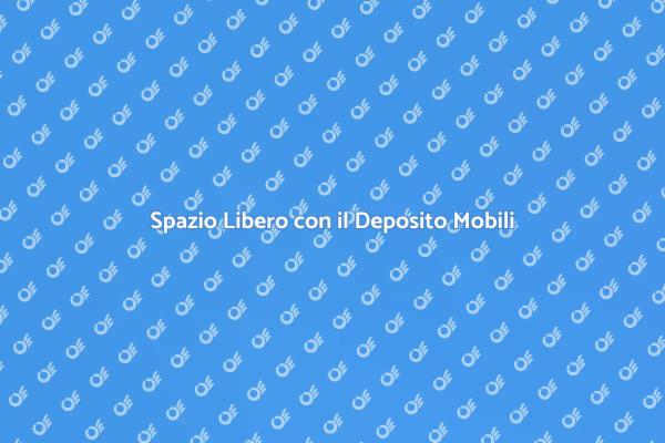 Liberati del Superfluo con il Deposito Mobili