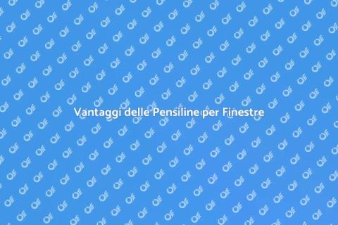 Pensiline per Finestre: Stile e Protezione