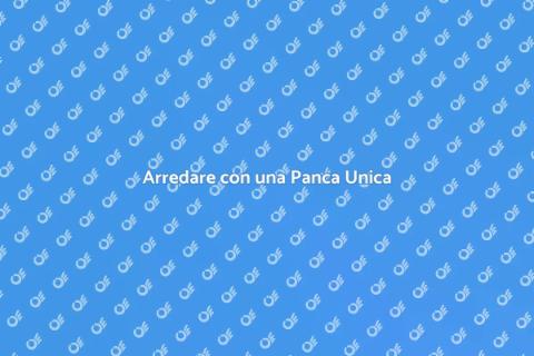 Panca Adattata al Contesto: Design Unico