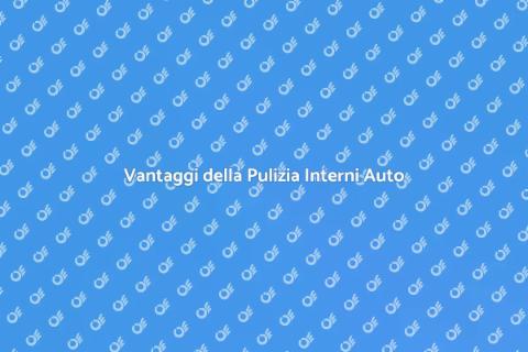 Pulire gli Interni dell'Auto