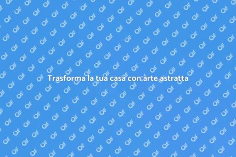 Ornamentazione murale astratta