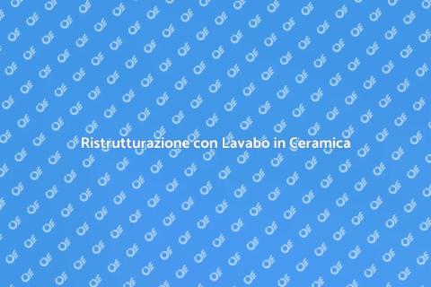 Lavabo Bagno in Ceramica: Design Unico