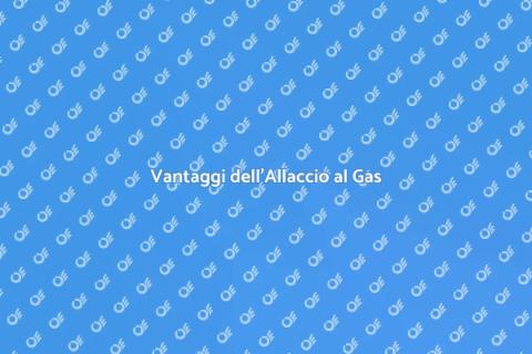Allaccio alla Rete del Gas Essenziale