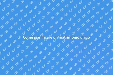 Matrimonio indimenticabile: come fare