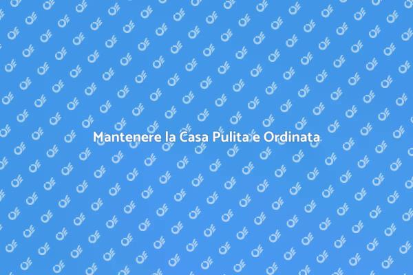 Come Pulire e Mantenere la Tua Casa